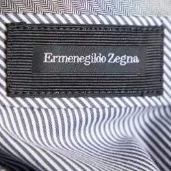 Ermengildo Zegna Green Cotton Regular Fit Trousers L