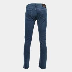 Ermenegildo Zegna Blue Denim Slim Fit Jeans M Waist 32"