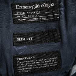 Ermenegildo Zegna Blue Denim Slim Fit Jeans M Waist 32"