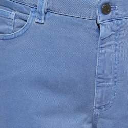 مملوكة مسبقًا Ermenegildo Zegna Light Blue Denim City Fit Jeans L Waist 34"