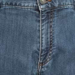 Pre Owned Ermenegildo Zegna Blue Denim Regular Fit Jeans XXL/Waist 40"