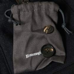 Ermenegildo Zegna Navy Blue Wool Blend Single Breasted Blazer XXL