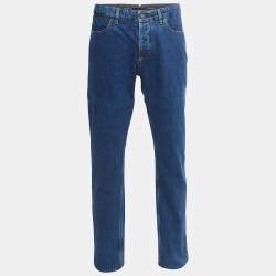 Ermenegildo Zegna Blue Denim Regular Fit Jeans XXL/Waist 38"