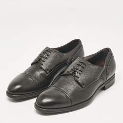 Ermenegildo Zegna Brown Leather lace Up Derby Size 40