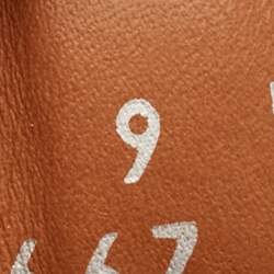 Pre Owned Ermenegildo Zegna Black Leather and Wool Triple Stitch Slip On Sneakers Size 43