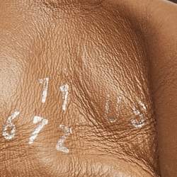 Pre Owned Ermenegildo Zegna Dark Brown Suede Triple Stitch Slip On Sneakers Size 45