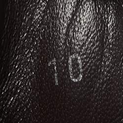 Pre Owned Ermenegildo Zegna Brown Leather Lace Up Derby Size 44