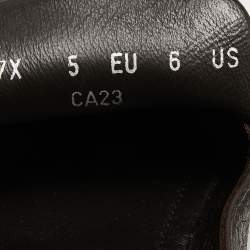 Pre Owned Ermenegildo Zegna Dark Brown Leather Slip On Loafers Size 39