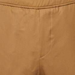 مملوكة مسبقًا بنطلون إيترو صوف بني مخمل مدبب مقاس متوسط