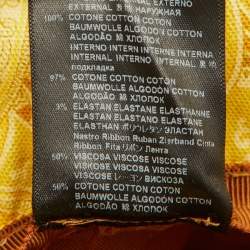 مملوكة مسبقًا قبعة باكيت بطبعة بيزلي صفراء من إيترو مصنوع من القماش