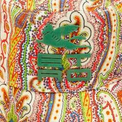 مملوكة مسبقًا قبعة باكيت بطبعة بيزلي متعددة الألوان كبيرة/كبيرة جداً من إيترو مصنوع من القماش