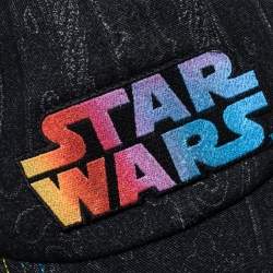 Pre Owned Etro x Star Wars Black Paisley Print Cotton Baseball Cap S/M