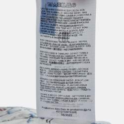 Pre Owned Etro White Flamingo Print Cotton Long Sleeve Shirt S