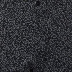 Etro Blue Paisley Print Cotton Trouser XL