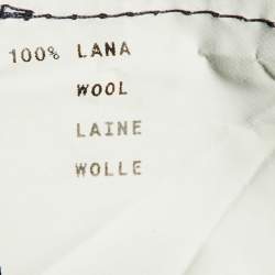 Pre Owned Etro Navy Blue Wool Knit Crew Neck Sweater XL