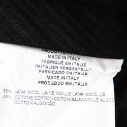 Pre Owned بذلة إيترو قطن وصوف كاروهات أزرق بصف أزرار مقاس كبير جدًا جدًا جدًا - إكس إكس إكس لارج