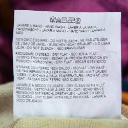 Pre Owned Etro Multicolor Paisley Printed Cotton V-Neck Sweater 2XL