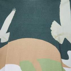 Pre Owned Etro Multicolor Scenic Print Cotton Crew Neck T-Shirt L