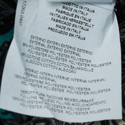 Pre Owned Etro Black Nylon Layered Jacket XS