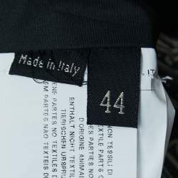 Pre Owned Etro Black Nylon Layered Jacket XS