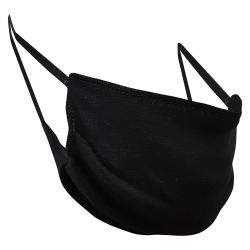 Non-Medical Handmade Black Cotton Face Mask - Pack Of 5 (Available for UAE Customers Only)