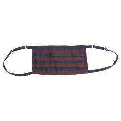 Collars & Cuffs Non-Medical Handmade Merlot Face Mask (Available for UAE Customers Only)