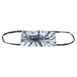 Non-Medical Handmade Black Tie Dye Face Mask By Mr. Moudz Collection (Available for UAE Customers Only)