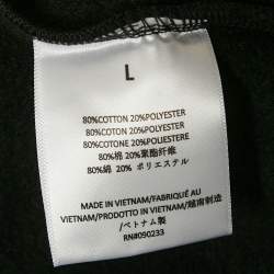 Fear of God Essentials Logo Print Crew Neck Sweatshirt L