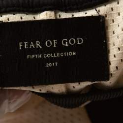 Fear of God Fifth Collection Cream Motocross Mesh Long Sleeve T Shirt S 