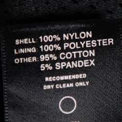 Fear of God Fifth Collection Black Satin Manuel Applique Detail Bomber Jacket S