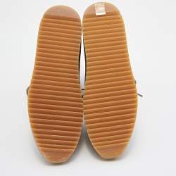 Fear Of God Beige Nubuck Leather High Top Sneakers Size 44