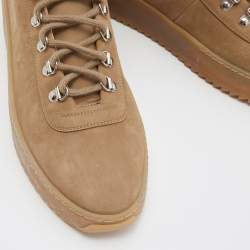 Fear Of God Beige Nubuck Leather High Top Sneakers Size 44
