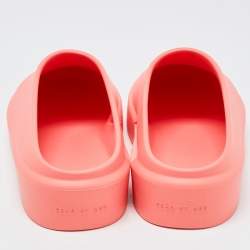 Fear of God Orange Rubber Flat Mules Size 45