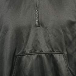 Fear of God Black Nylon Logo Patchwork Jacket M