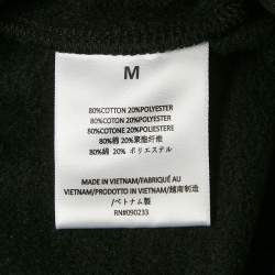 Fear of God Essentials Black Cotton Knit Trackpants M