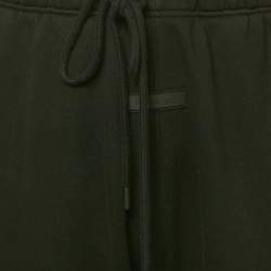 Fear of God Essentials Black Cotton Knit Trackpants S