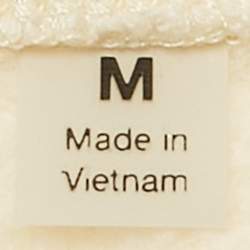 Pre Owned Essentials Fear of God Cream Cotton Fleece Shorts