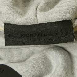 مملوكة مسبقًا هودي قطن برقعة شعار فير أوف غود أساسيات رمادي مقاس صغير (سمول)