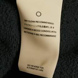 Pre Owned Fear of God Black Cotton Zip-Up Oversized Jacket M