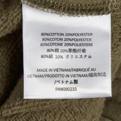 Pre Owned Fear of God Brown Khaki Green Cotton Sweatpants XL