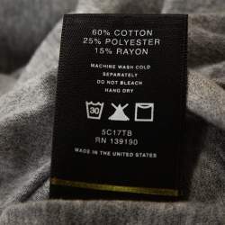 Fear of God Fifth Collection Grey Jersey Sleeveless T Shirt S