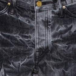 Fear Of God Black Holy Water Denim Slim Fit Selvedge Jeans M