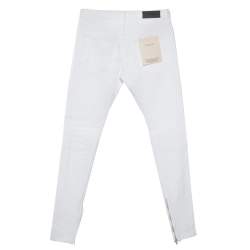 Fear of God Fourth Collection White Distressed Denim Selvedge Jeans M