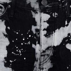 Fear of God X Maxfield Black Tie Dye Denim Skinny Jeans M
