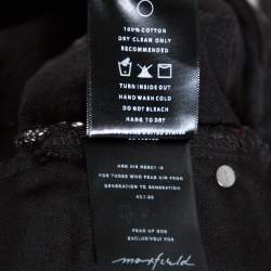 Fear of God X Maxfield Black Tie Dye Denim Skinny Jeans M