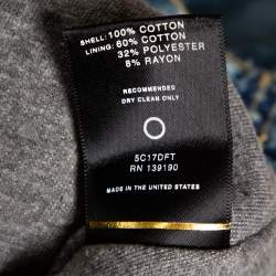 Fear Of God Fifth Collection Indigo Denim Hooded Trucker Jacket M