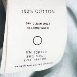 Fear Of God Fifth Collection Light Blue Denim Trucker Jacket M