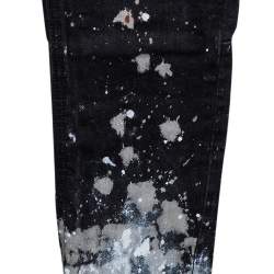 Fear of God Black Denim Zip Detail Painters Selvedge Jeans S