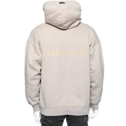 Fear of God Seventh Collection Beige Cotton FG Vintage Hoodie M