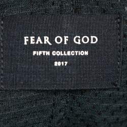 Fear of God Black Mesh Oversized Baseball T-Shirt S 